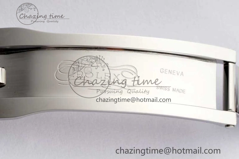 DateJust 36mm SS RG DIWF 1:1 Best Edition 904L Steel White Stick Dial on Jubilee Oyster SA3235