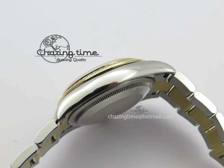 DateJust 36mm SS YG BP-Maker Best Edition Diamond Bezel White Dial On SS YG Bracelet A2824 V2