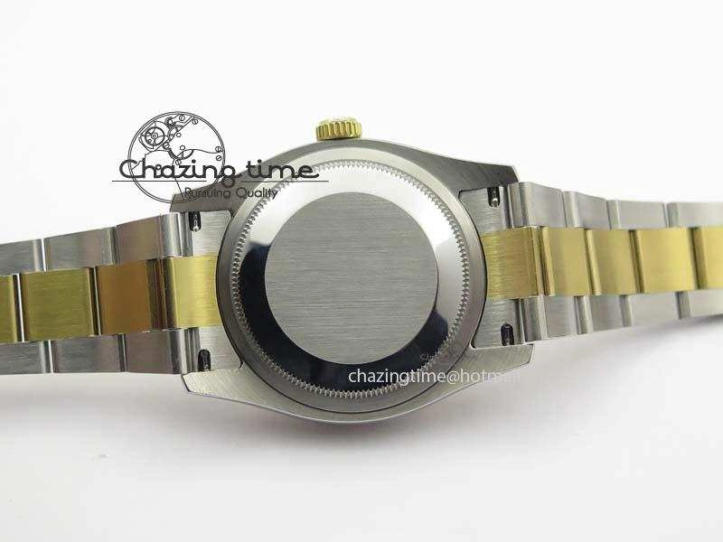 DateJust 36mm SS YG BP-Maker Best Edition Diamond Bezel White Dial On SS YG Bracelet A2824 V2