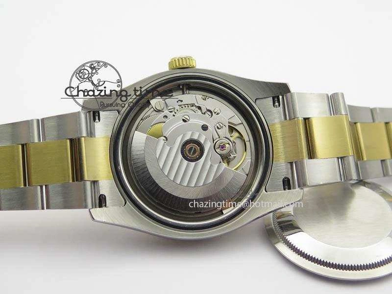 DateJust 36mm SS YG BP-Maker Best Edition Diamond Bezel White Dial On SS YG Bracelet A2824 V2
