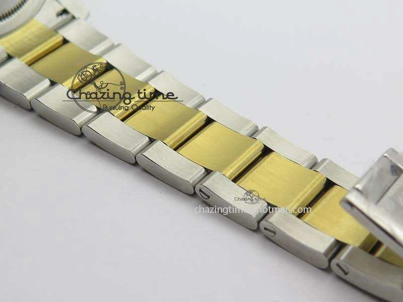 DateJust 36mm SS YG BP-Maker Best Edition Diamond Bezel White Dial On SS YG Bracelet A2824 V2