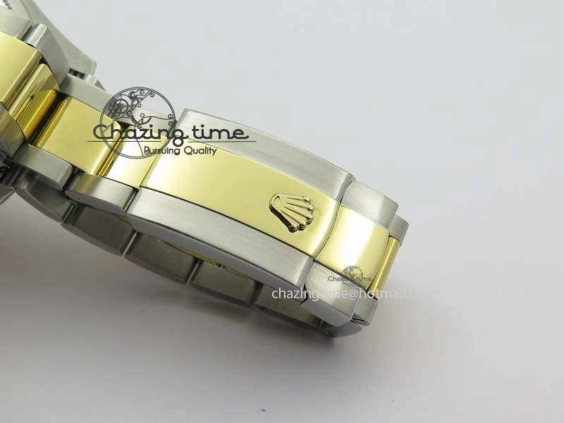 DateJust 36mm SS YG BP-Maker Best Edition Diamond Bezel White Dial On SS YG Bracelet A2824 V2