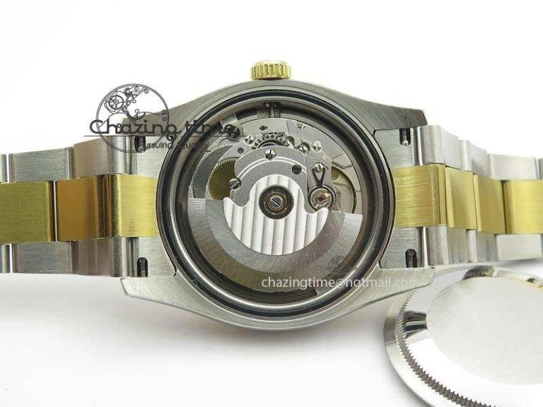 DateJust 36mm SS YG BP-Maker Best Edition Diamond Bezel White MOP Dial On SS YG Bracelet A2824 V2