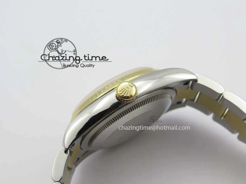 DateJust 36mm SS YG BP-Maker Best Edition Gold Dial On SS YG Bracelet A2824 V2