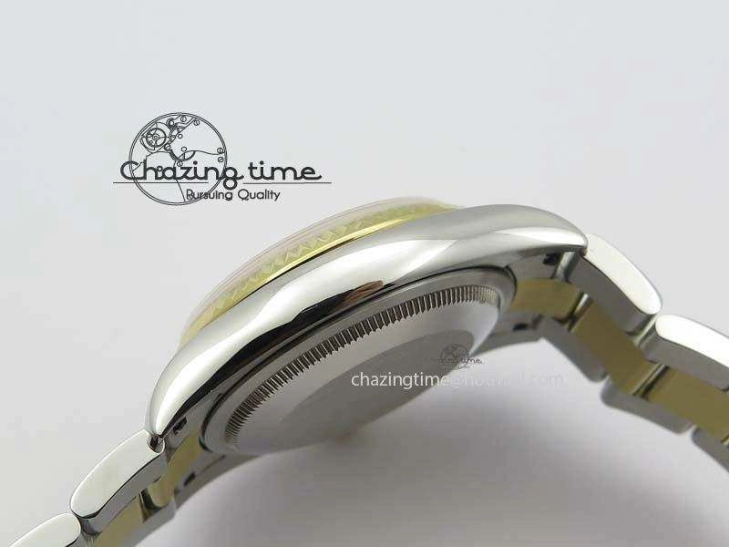DateJust 36mm SS YG BP-Maker Best Edition Gold Dial On SS YG Bracelet A2824 V2