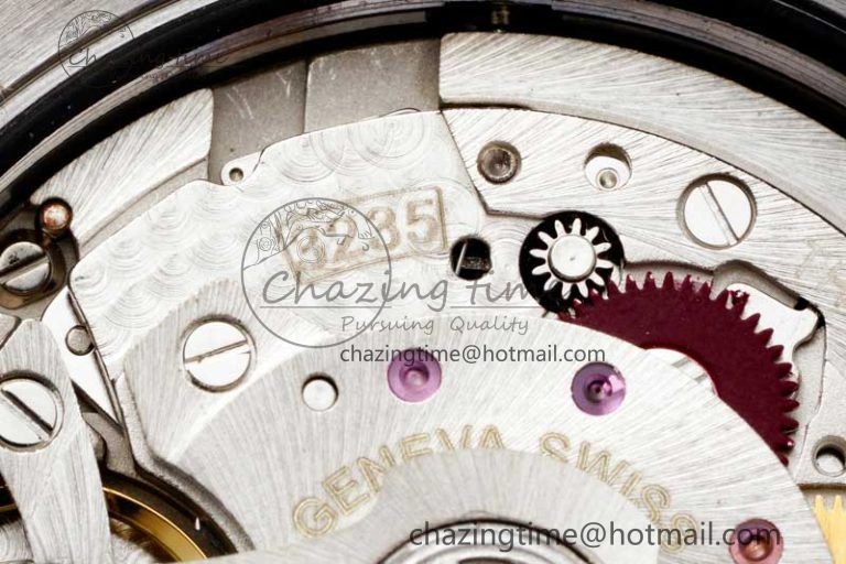 DateJust 36mm SS YG DIWF 1:1 Best Edition 904L Steel Gray Dial Green Markers on Jubilee Bracelet SA3235