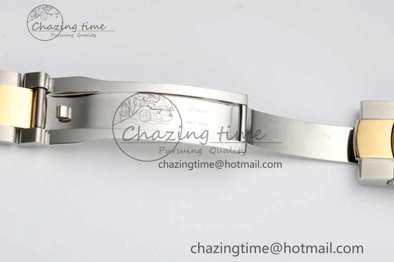 DateJust 36mm SS YG DIWF 1:1 Best Edition 904L Steel White MOP Diamonds Dial on Oyster Bracelet SA3235