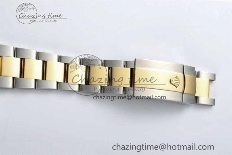 DateJust 36mm SS YG DIWF 1:1 Best Edition 904L Steel White MOP Diamonds Dial on Oyster Bracelet SA3235