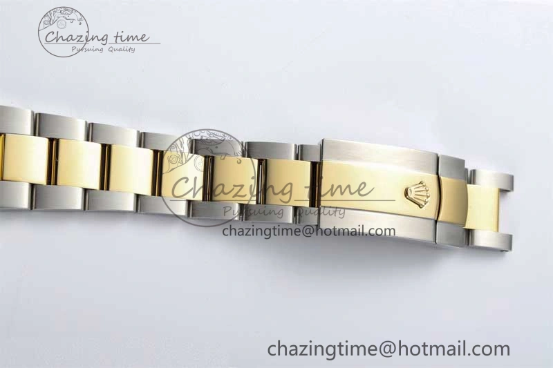DateJust 36mm SS YG DIWF 1:1 Best Edition 904L Steel White MOP Diamonds Dial on Oyster Bracelet SA3235