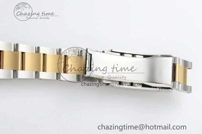 DateJust 36mm SS YG DIWF 1:1 Best Edition 904L Steel White MOP Diamonds Dial on Oyster Bracelet SA3235
