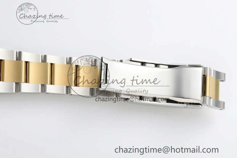 DateJust 36mm SS YG DIWF 1:1 Best Edition 904L Steel White MOP Diamonds Dial on Oyster Bracelet SA3235