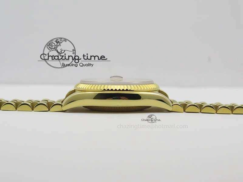 DateJust 36mm Wrapped YG BP-Maker Best Edition White MOP Dial On Wrapped YG Bracelet ETA2836