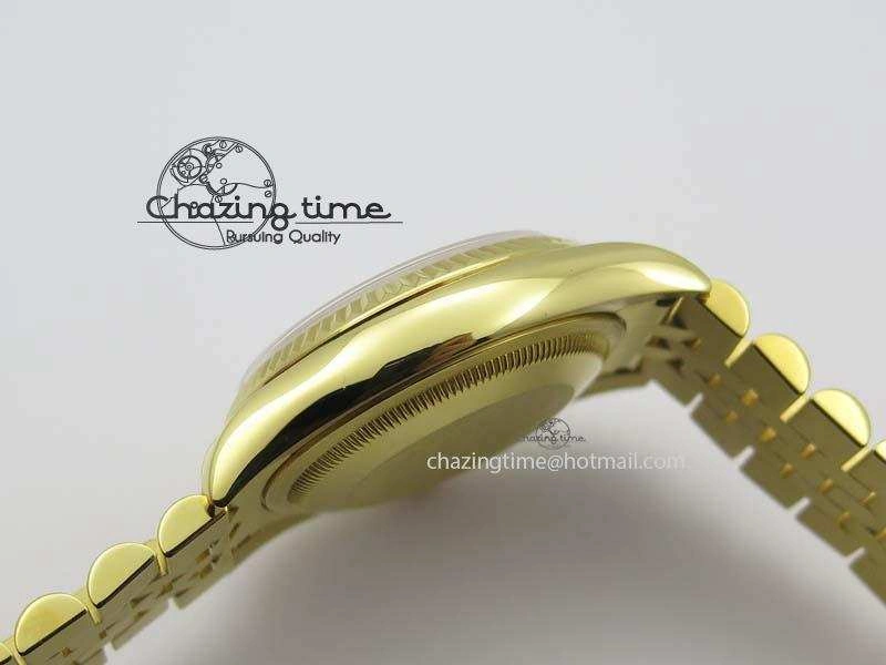 DateJust 36mm Wrapped YG BP-Maker Best Edition White MOP Dial On Wrapped YG Bracelet ETA2836