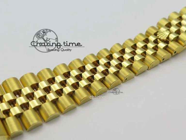DateJust 36mm Wrapped YG BP-Maker Best Edition White MOP Dial On Wrapped YG Bracelet ETA2836