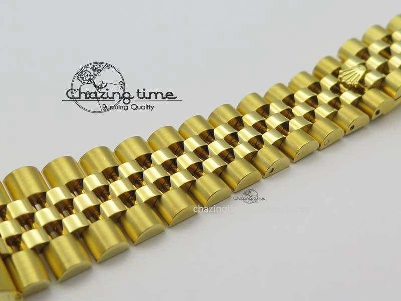 DateJust 36mm Wrapped YG BP-Maker Best Edition White MOP Dial On Wrapped YG Bracelet ETA2836
