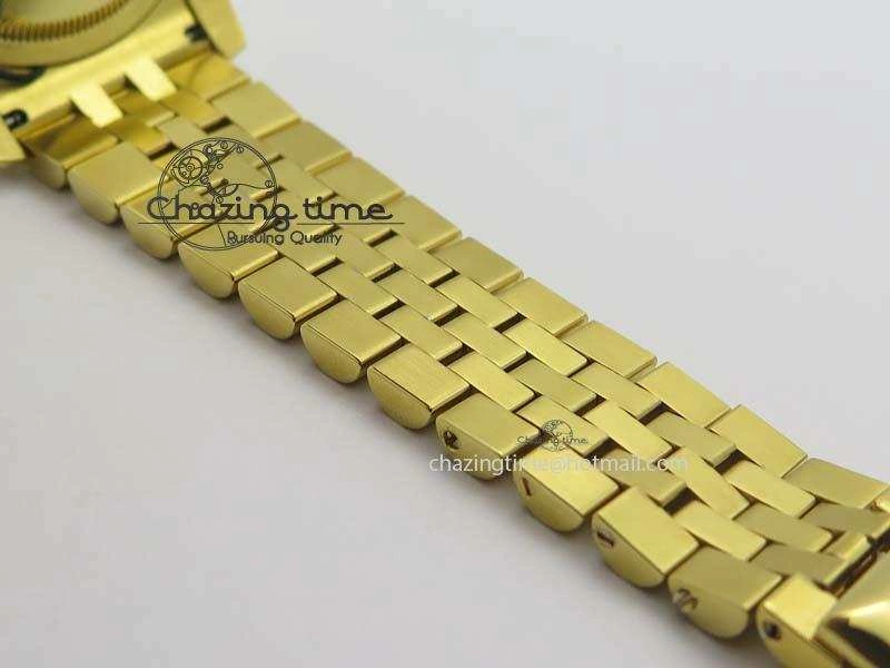 DateJust 36mm Wrapped YG BP-Maker Best Edition White MOP Dial On Wrapped YG Bracelet ETA2836
