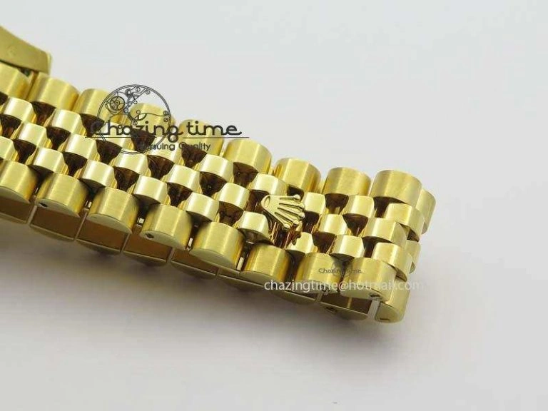 DateJust 36mm Wrapped YG BP-Maker Best Edition White MOP Dial On Wrapped YG Bracelet ETA2836
