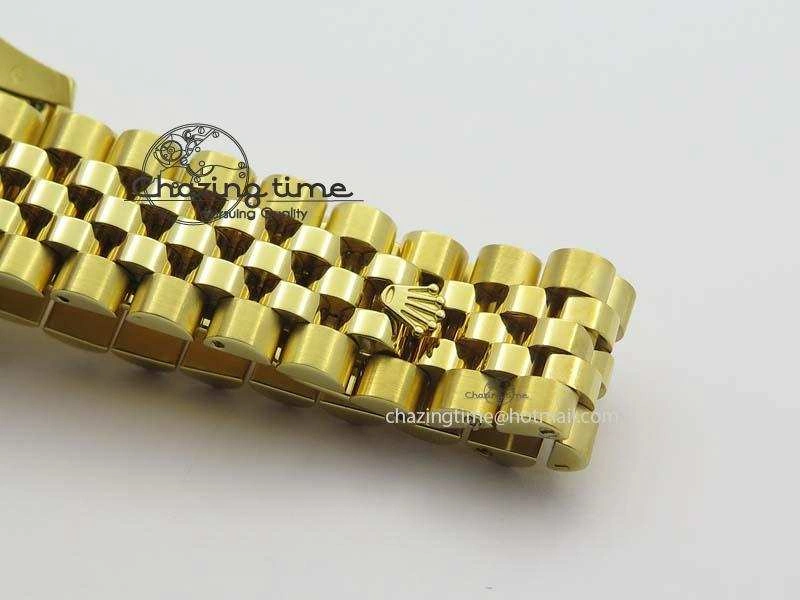 DateJust 36mm Wrapped YG BP-Maker Best Edition White MOP Dial On Wrapped YG Bracelet ETA2836