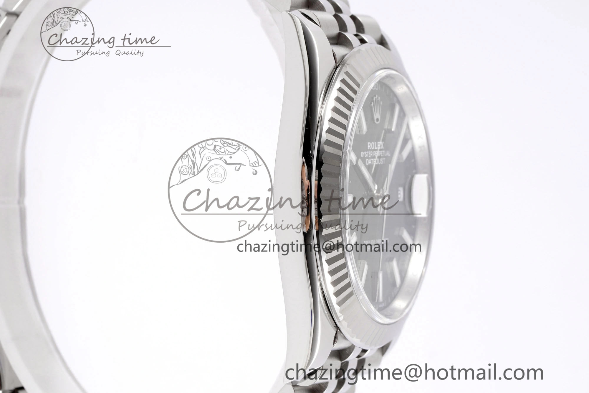 DateJust 41 126234 Clean 1:1 Best Edition 904L Steel Green Textured Dial on Jubilee Bracelet VR3235