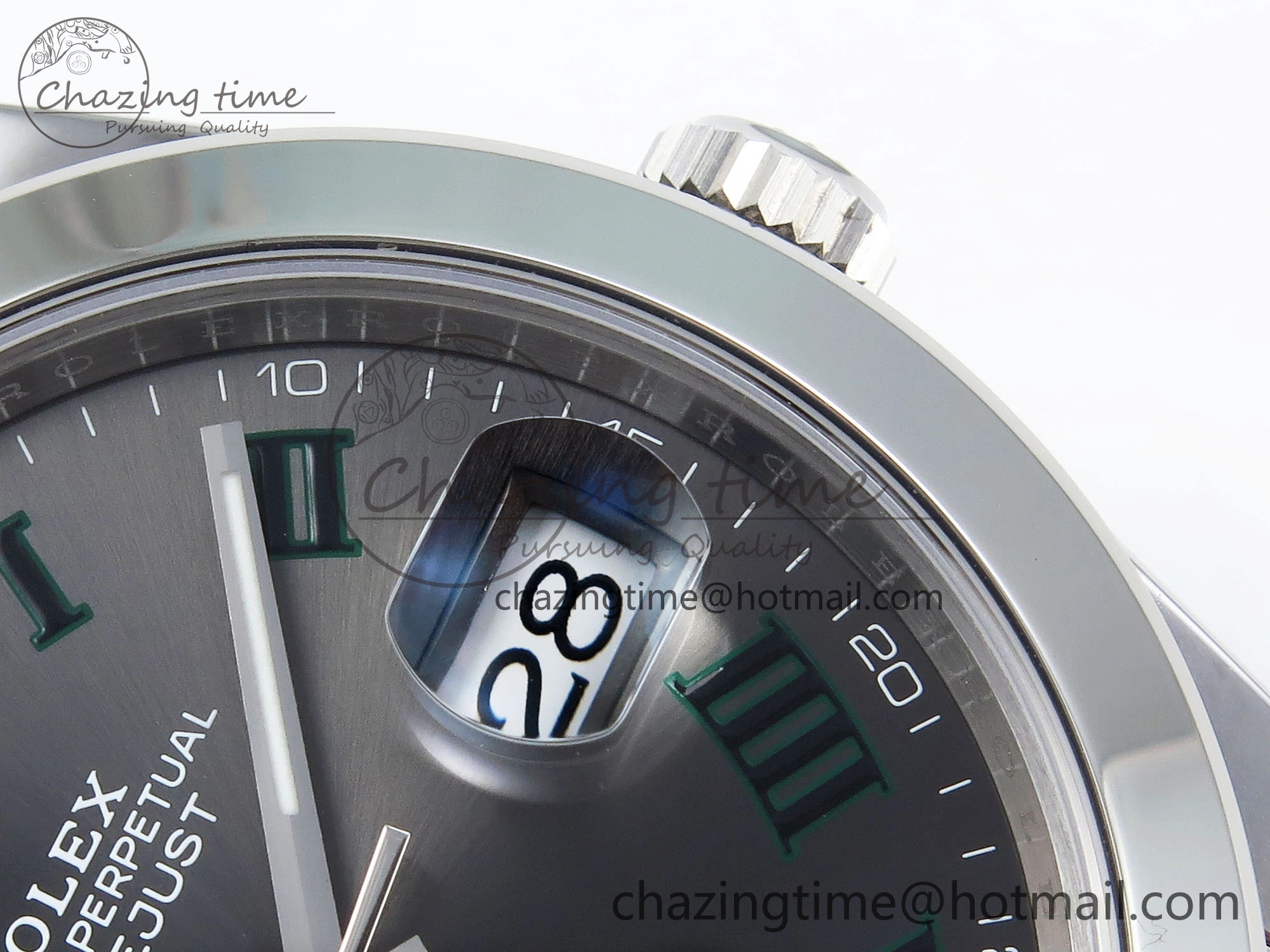 DateJust 41 126300 904L SS VSF 1:1 Best Edition Gray Dial Roman Markers on Jubilee Bracelet VS3235