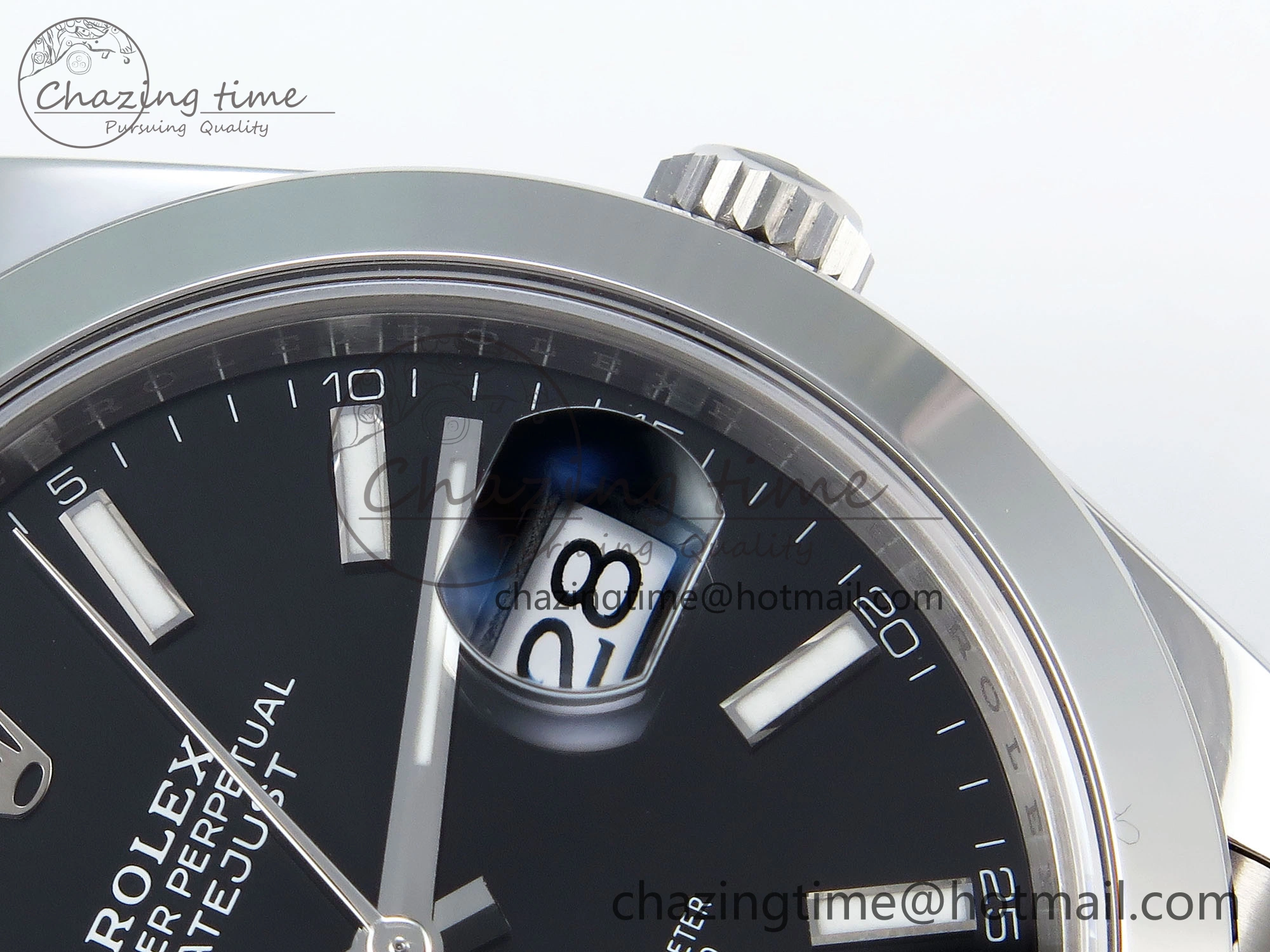 DateJust 41 126330 904L SS VSF 1:1 Best Edition Black Dial on Jubilee Bracelet VS3235