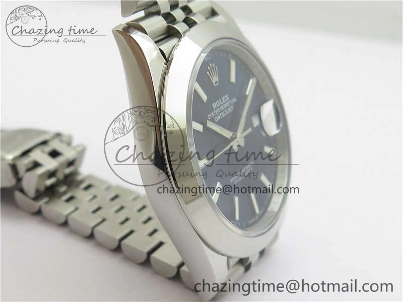 DateJust 41 126330 904L SS VSF 1:1 Best Edition Blue Dial on Jubilee Bracelet VS3235