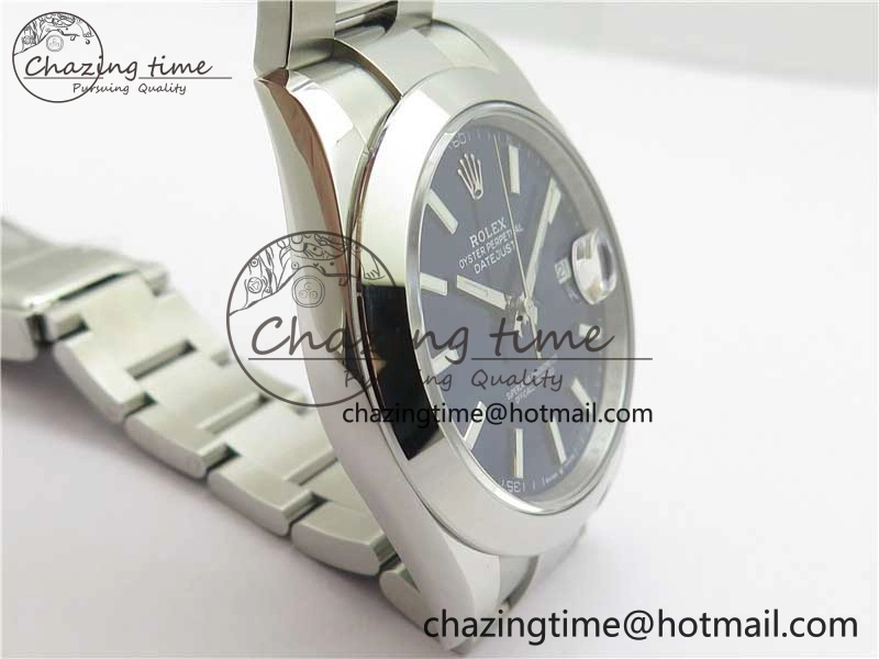 DateJust 41 126330 904L SS VSF 1:1 Best Edition Blue Dial on Oyster Bracelet VS3235