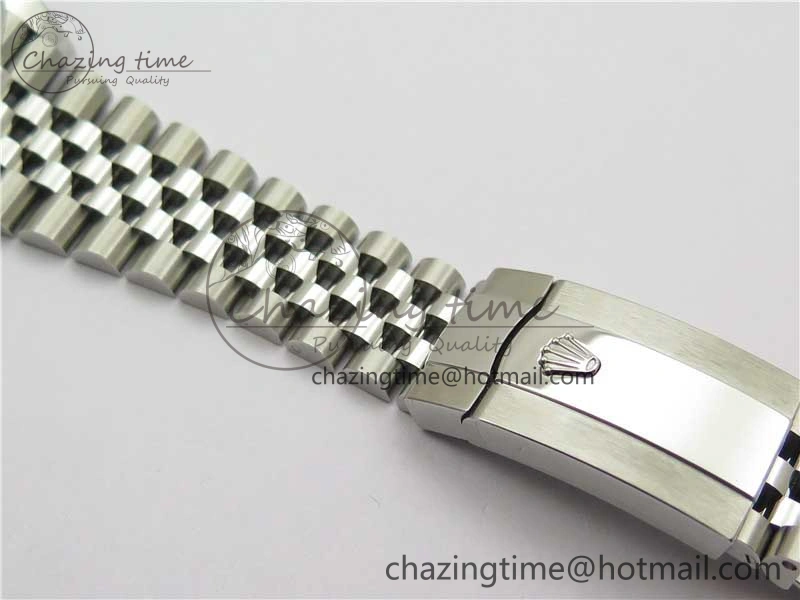 DateJust 41 126330 904L SS VSF 1:1 Best Edition Gray Dial on Jubilee Bracelet VS3235