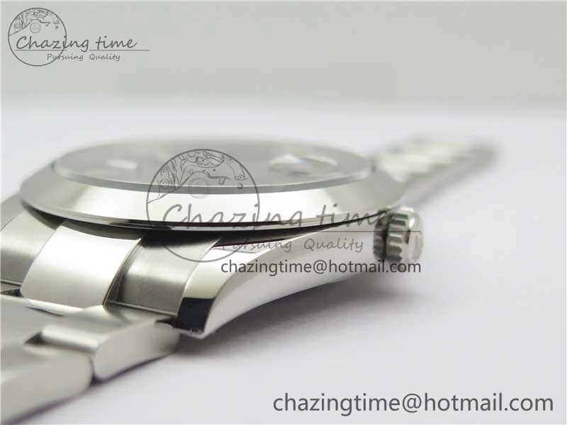DateJust 41 126330 904L SS VSF 1:1 Best Edition Gray Dial on Oyster Bracelet VS3235