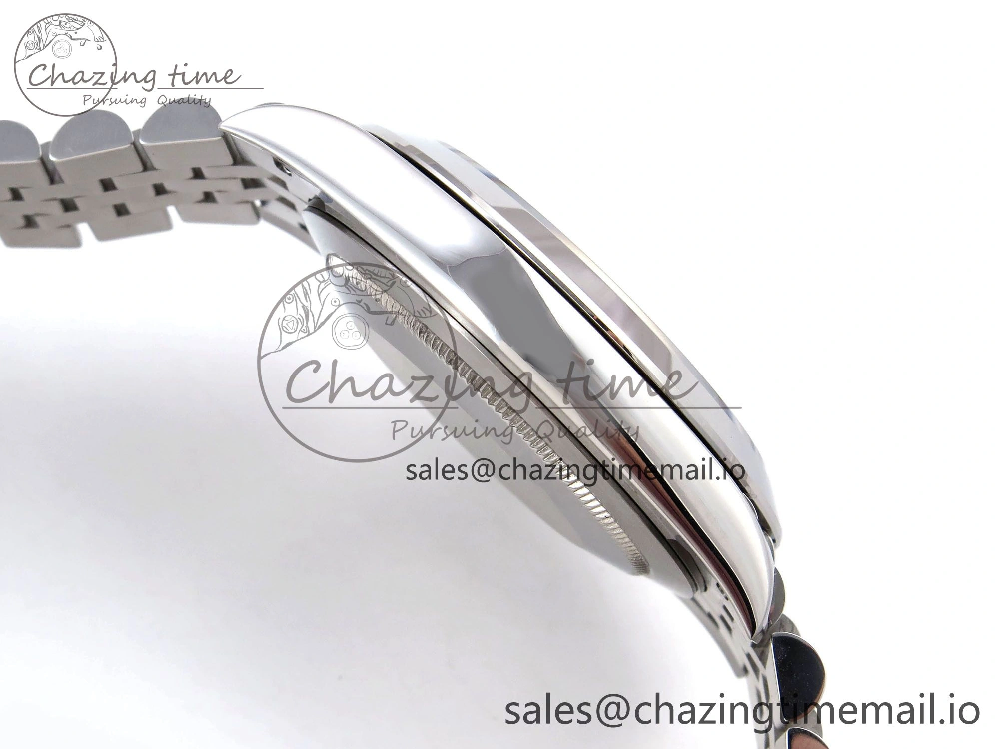 DateJust 41 126330 904L SS VSF 1:1 Best Edition Green Dial on Jubilee Bracelet VS3235