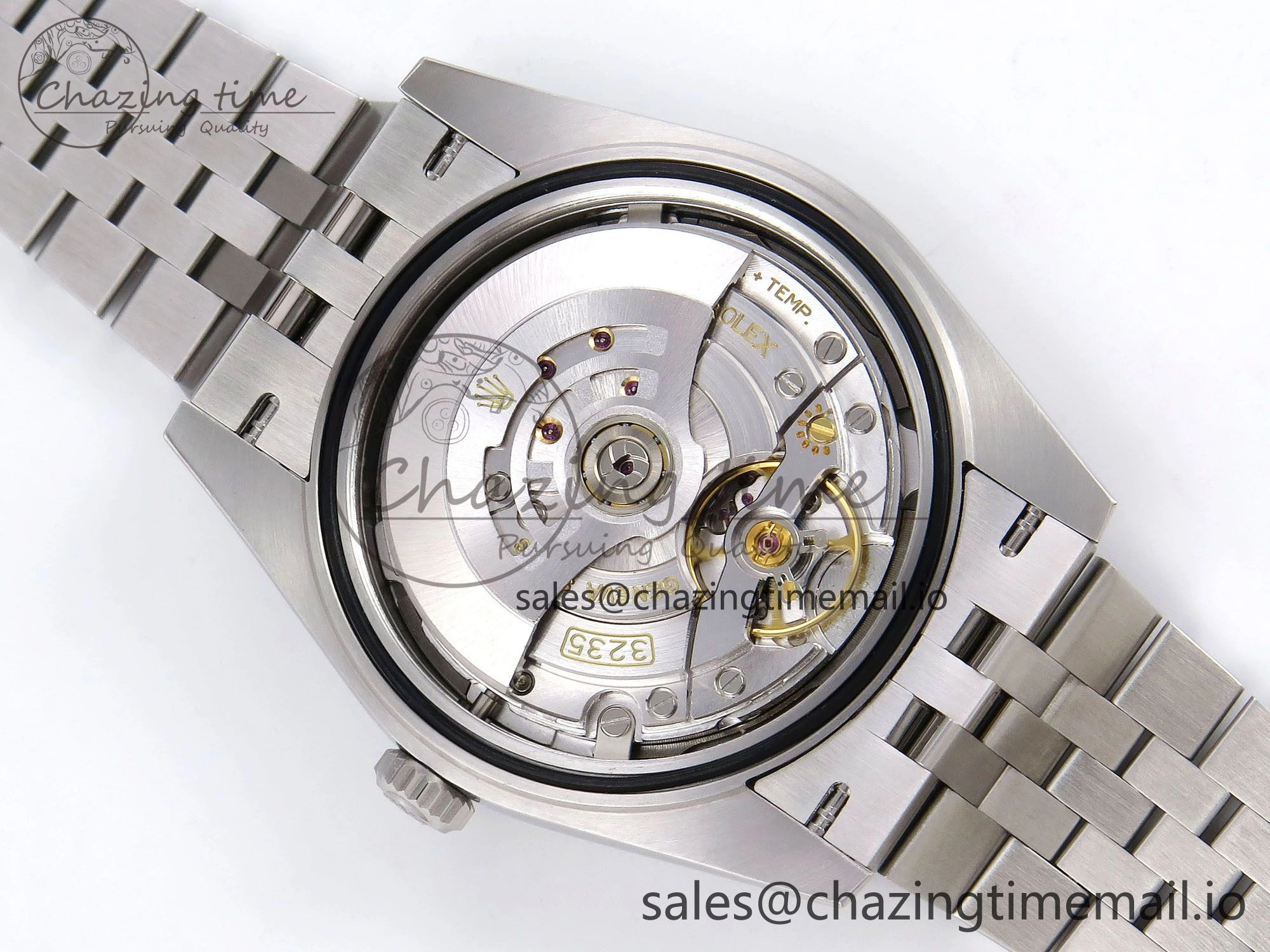 DateJust 41 126330 904L SS VSF 1:1 Best Edition Green Dial on Jubilee Bracelet VS3235