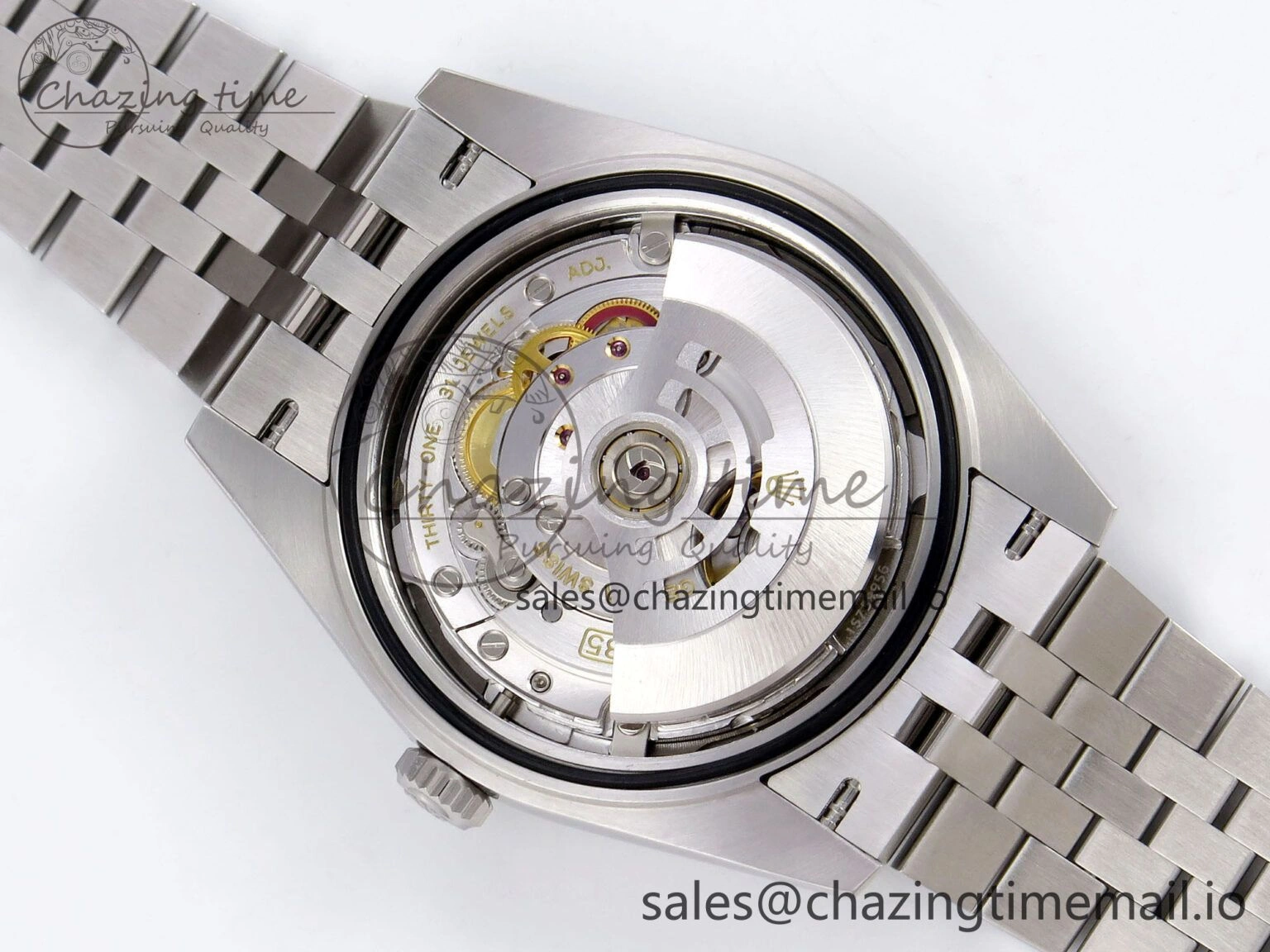 DateJust 41 126330 904L SS VSF 1:1 Best Edition Green Dial on Jubilee Bracelet VS3235