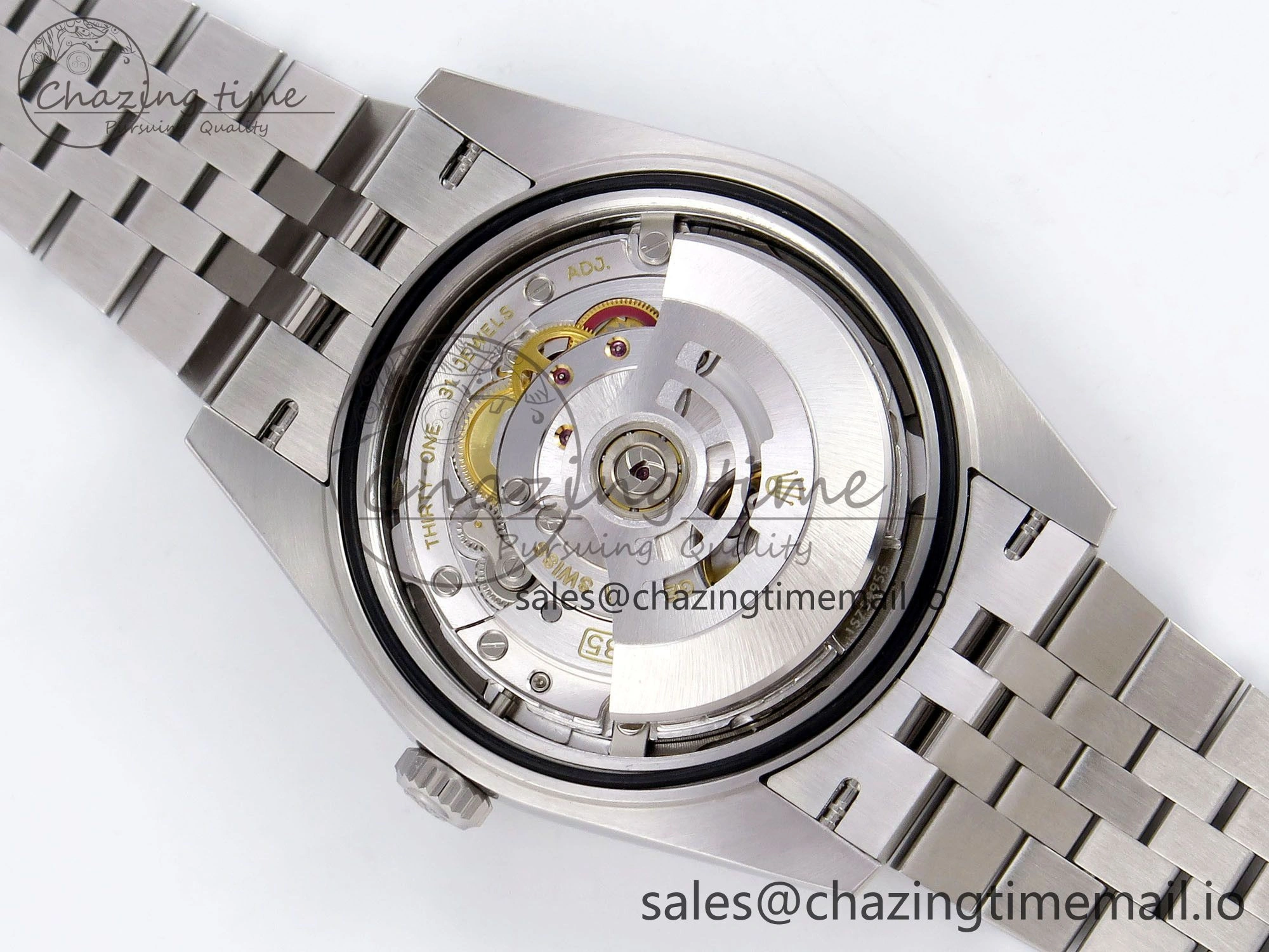 DateJust 41 126330 904L SS VSF 1:1 Best Edition Green Dial on Jubilee Bracelet VS3235