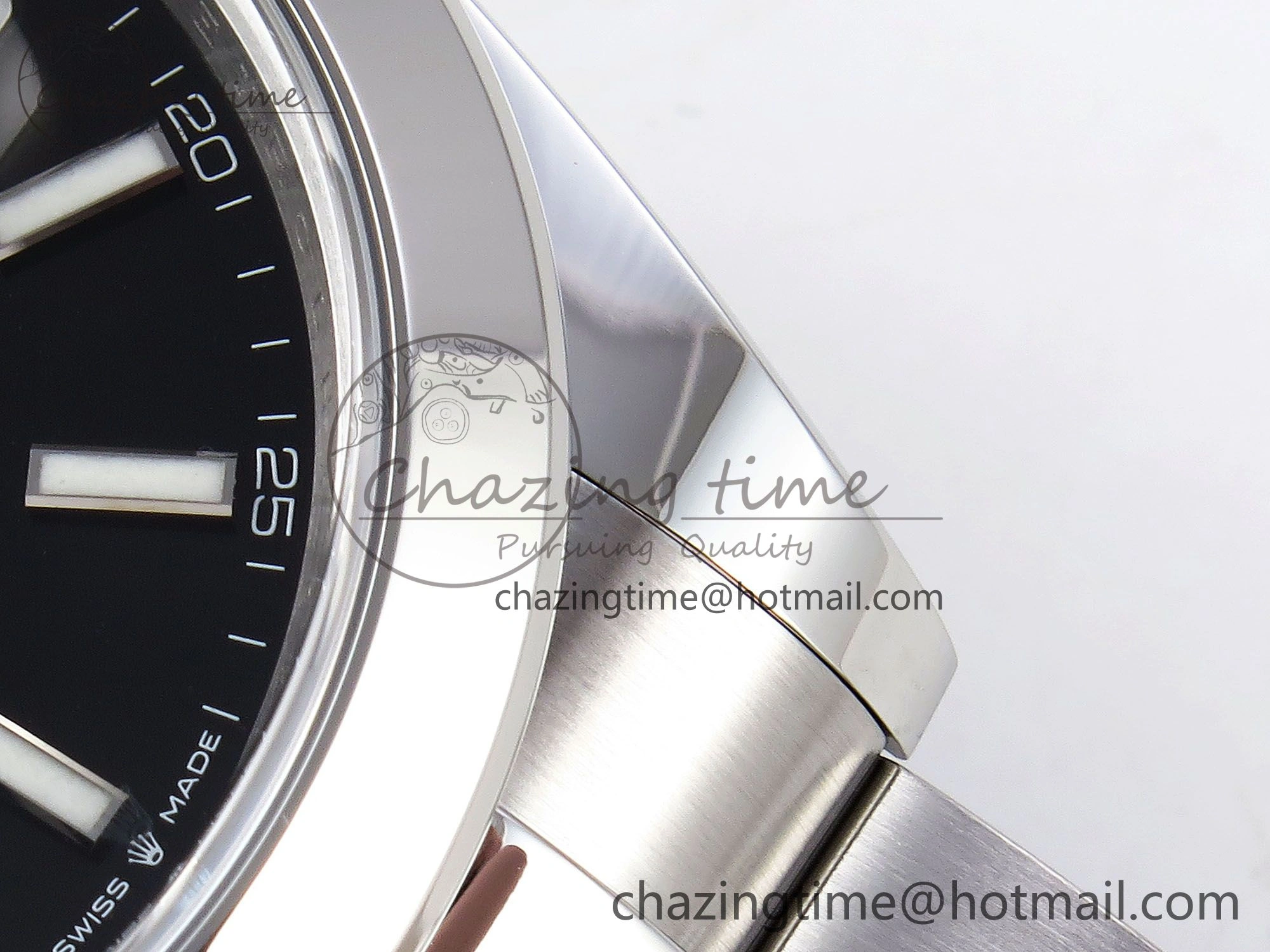 DateJust 41 126330 C+F 1:1 Best Edition 904L Steel Black Dial on SS Oyster Bracelet VR3235