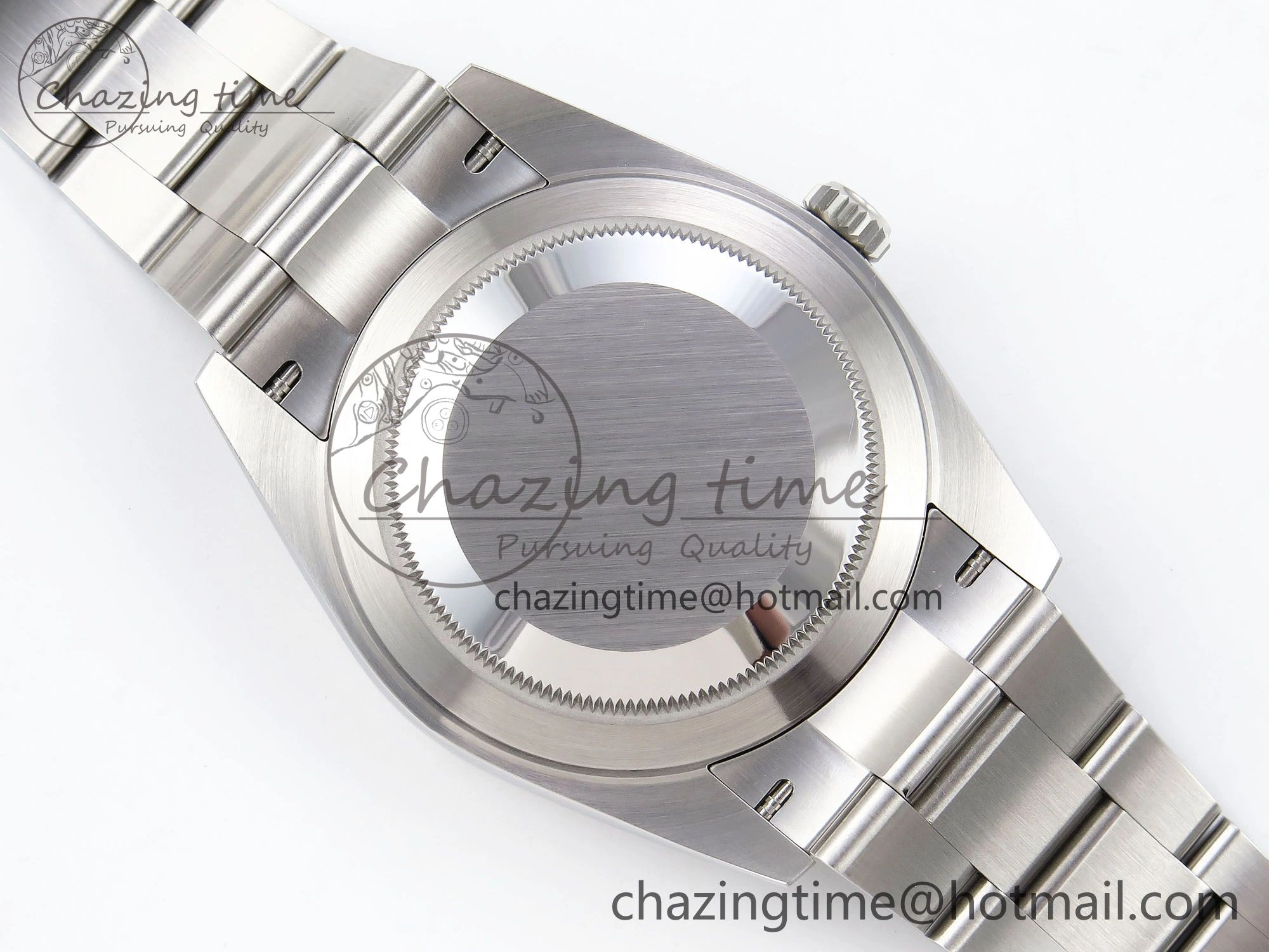 DateJust 41 126330 C+F 1:1 Best Edition 904L Steel Gray Dial Green Roman on SS Oyster Bracelet VR3235
