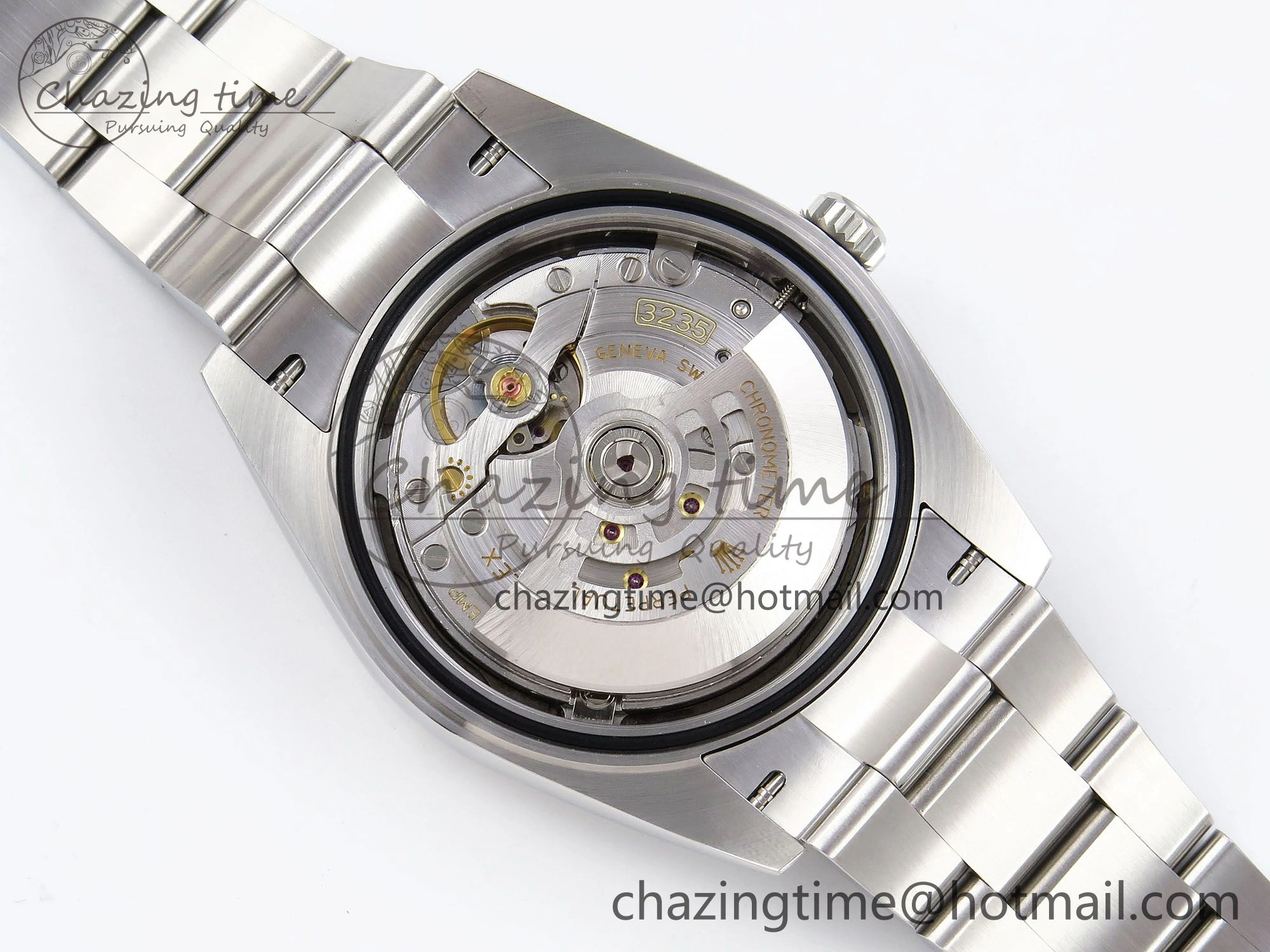 DateJust 41 126330 C+F 1:1 Best Edition 904L Steel Gray Dial Green Roman on SS Oyster Bracelet VR3235