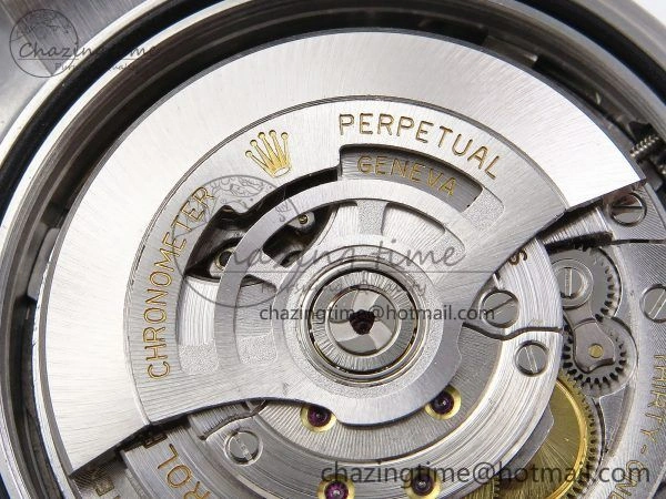 DateJust 41 126330 C+F 1:1 Best Edition 904L Steel Gray Dial Green Roman on SS Oyster Bracelet VR3235