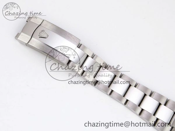 DateJust 41 126330 C+F 1:1 Best Edition 904L Steel Gray Dial Green Roman on SS Oyster Bracelet VR3235