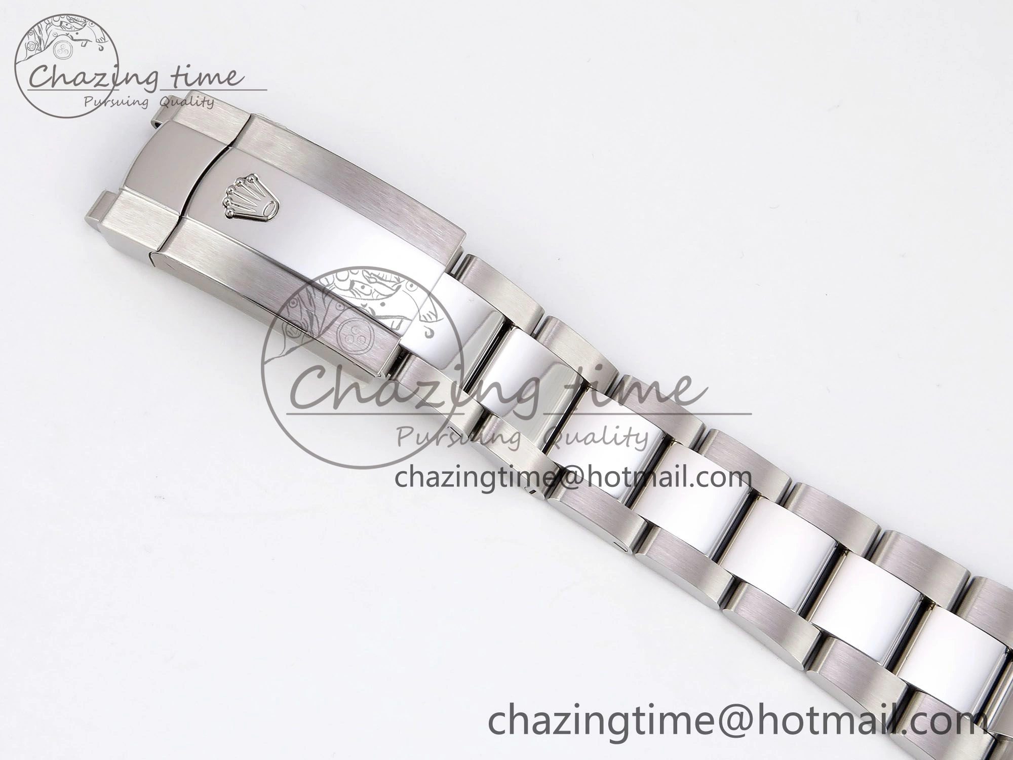 DateJust 41 126330 C+F 1:1 Best Edition 904L Steel Gray Dial Green Roman on SS Oyster Bracelet VR3235