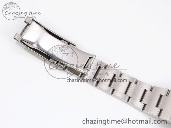 DateJust 41 126330 C+F 1:1 Best Edition 904L Steel Gray Dial Green Roman on SS Oyster Bracelet VR3235