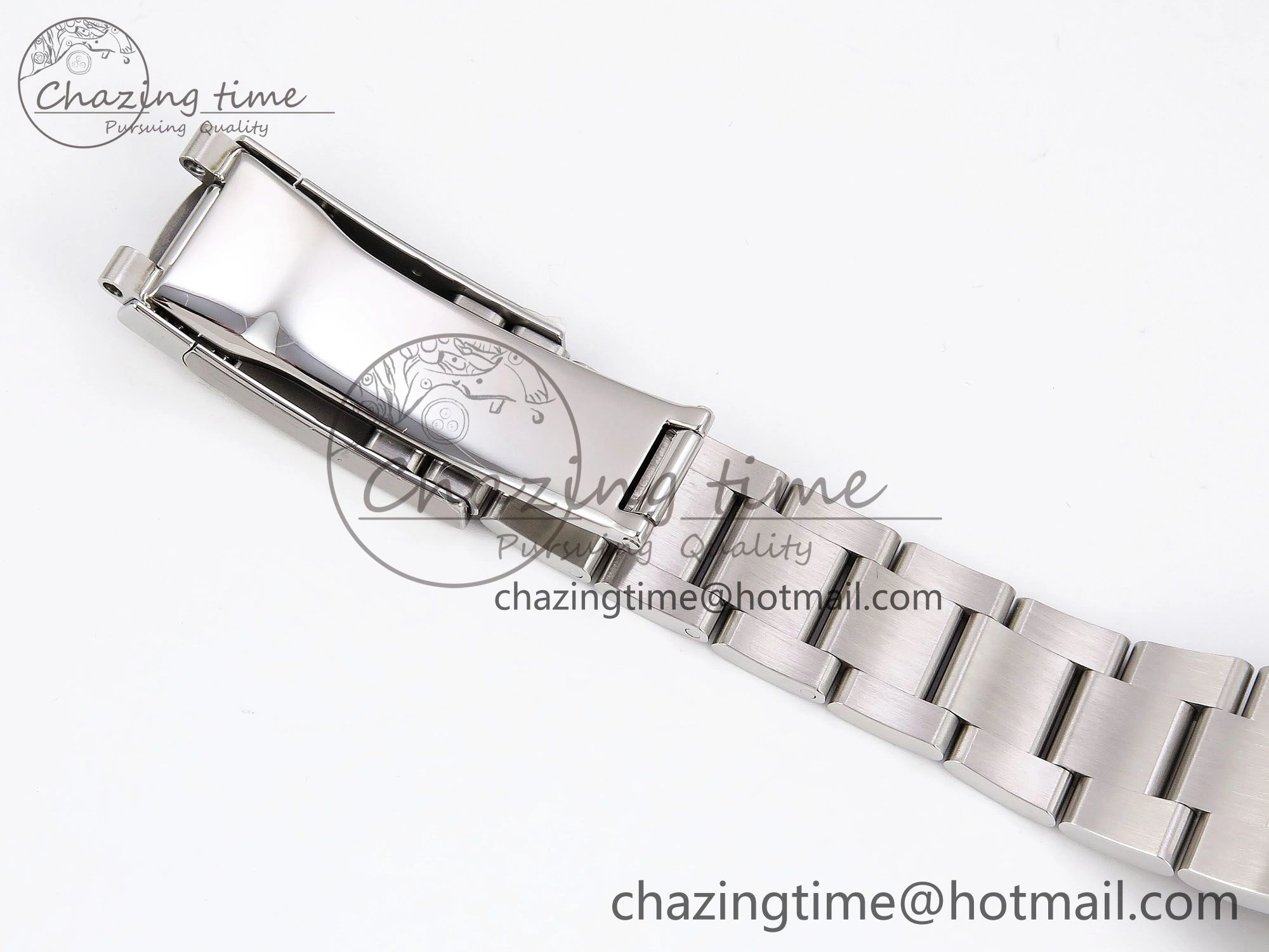 DateJust 41 126330 C+F 1:1 Best Edition 904L Steel Gray Dial Green Roman on SS Oyster Bracelet VR3235