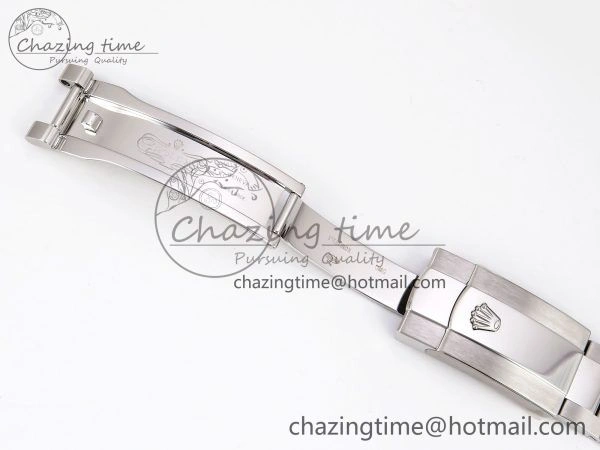 DateJust 41 126330 C+F 1:1 Best Edition 904L Steel Gray Dial Green Roman on SS Oyster Bracelet VR3235