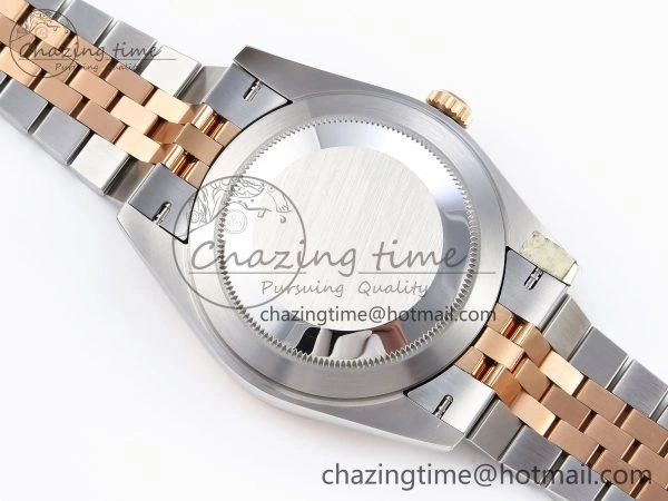 DateJust 41 126331 904L SS VSF 1:1 Best Edition Silver Textured Dial on Jubilee Bracelet VS3235