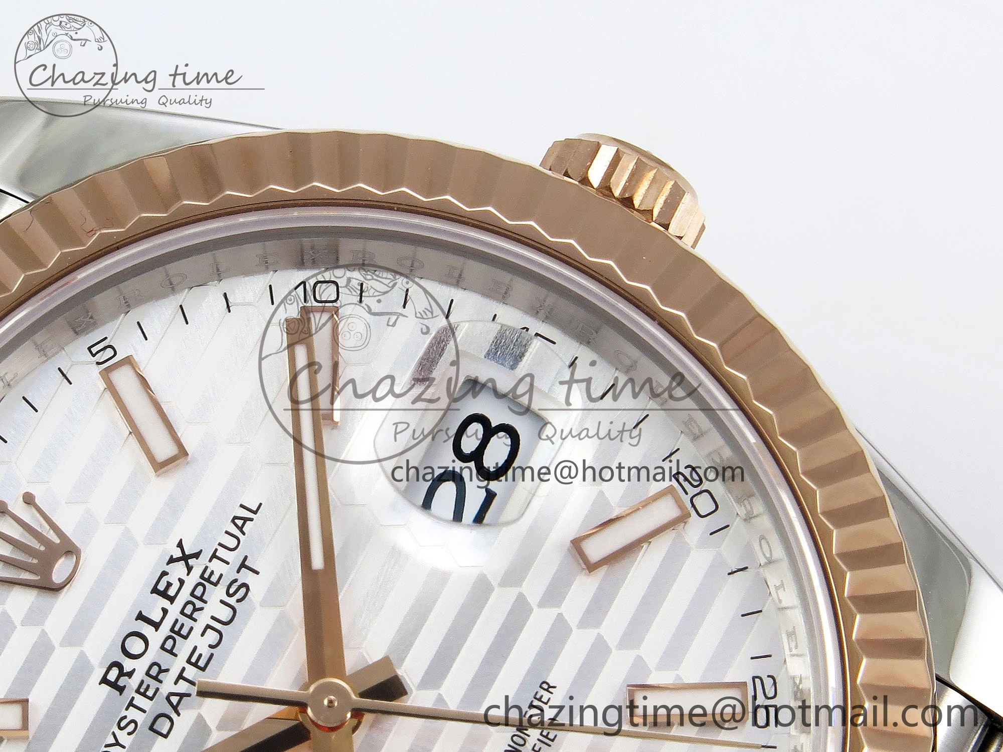 DateJust 41 126331 904L SS VSF 1:1 Best Edition Silver Textured Dial on Jubilee Bracelet VS3235