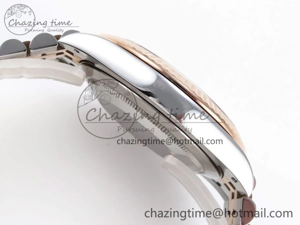 DateJust 41 126331 904L SS RG VSF 1:1 Best Edition Brown Dial on Jubilee Bracelet VS3235