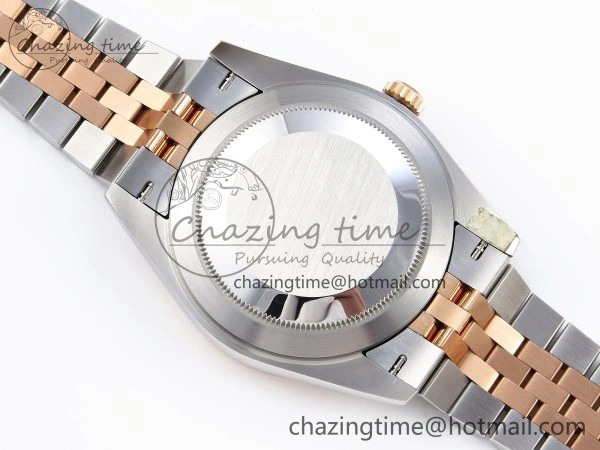 DateJust 41 126331 904L SS RG VSF 1:1 Best Edition Brown Dial on Jubilee Bracelet VS3235