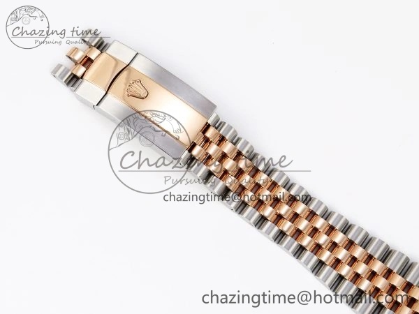 DateJust 41 126331 904L SS RG VSF 1:1 Best Edition Brown Dial on Jubilee Bracelet VS3235