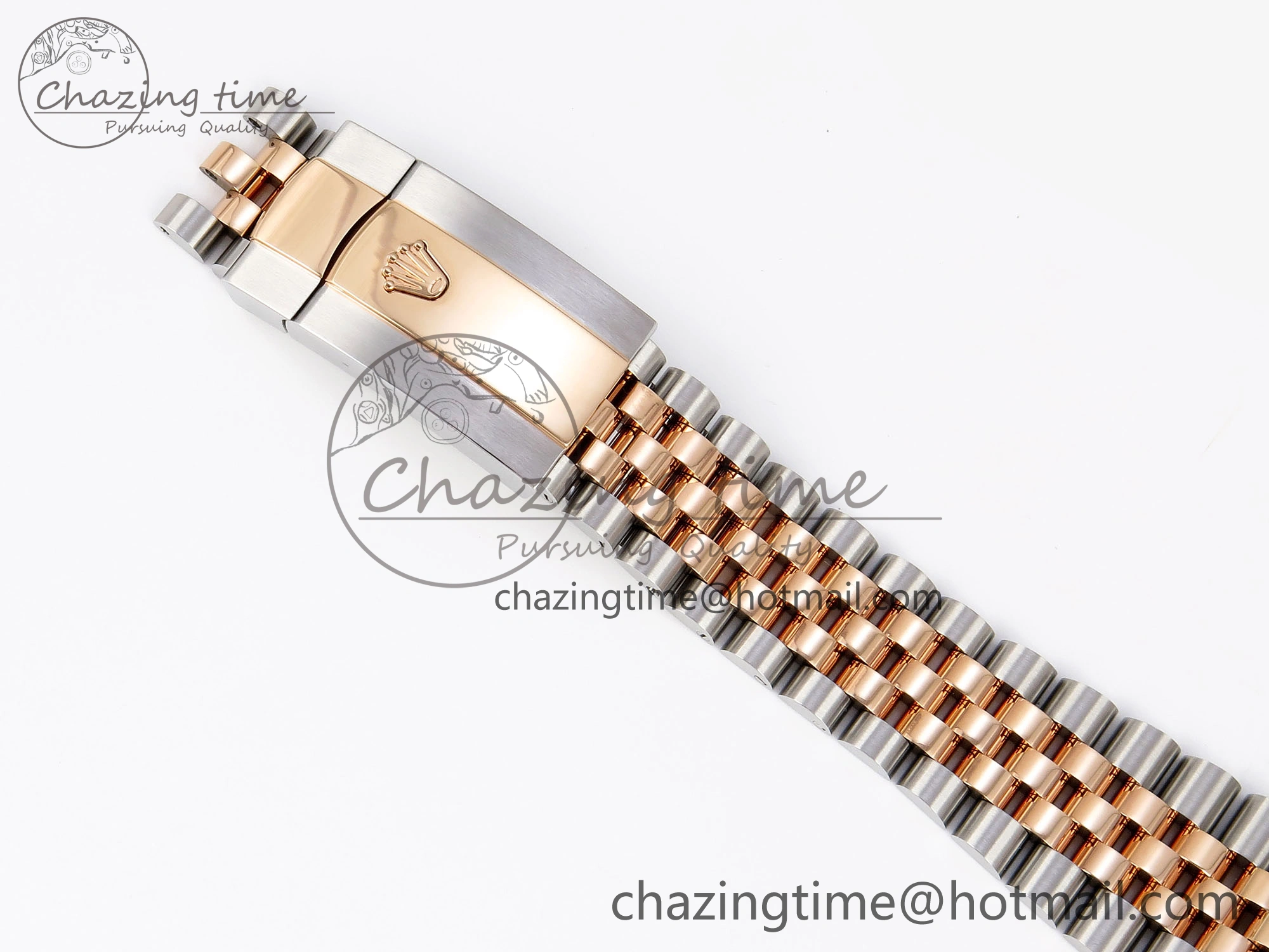 DateJust 41 126331 904L SS RG VSF 1:1 Best Edition Brown Dial on Jubilee Bracelet VS3235