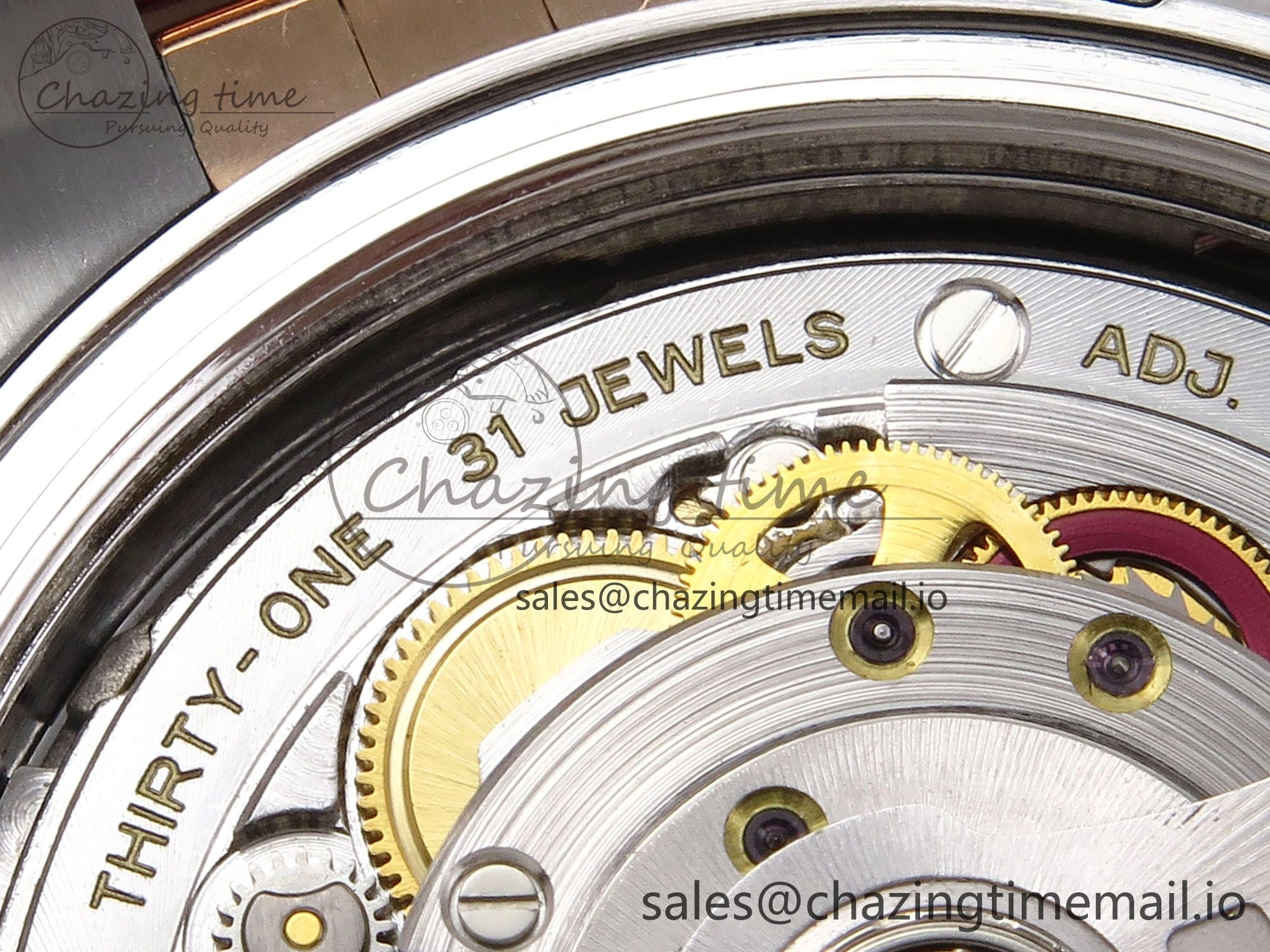DateJust 41 126331 ARF 1:1 Best Edition 904L Steel Gray Textured Dial on SS RG Jubilee Bracelet SH3235（Gain Weight）