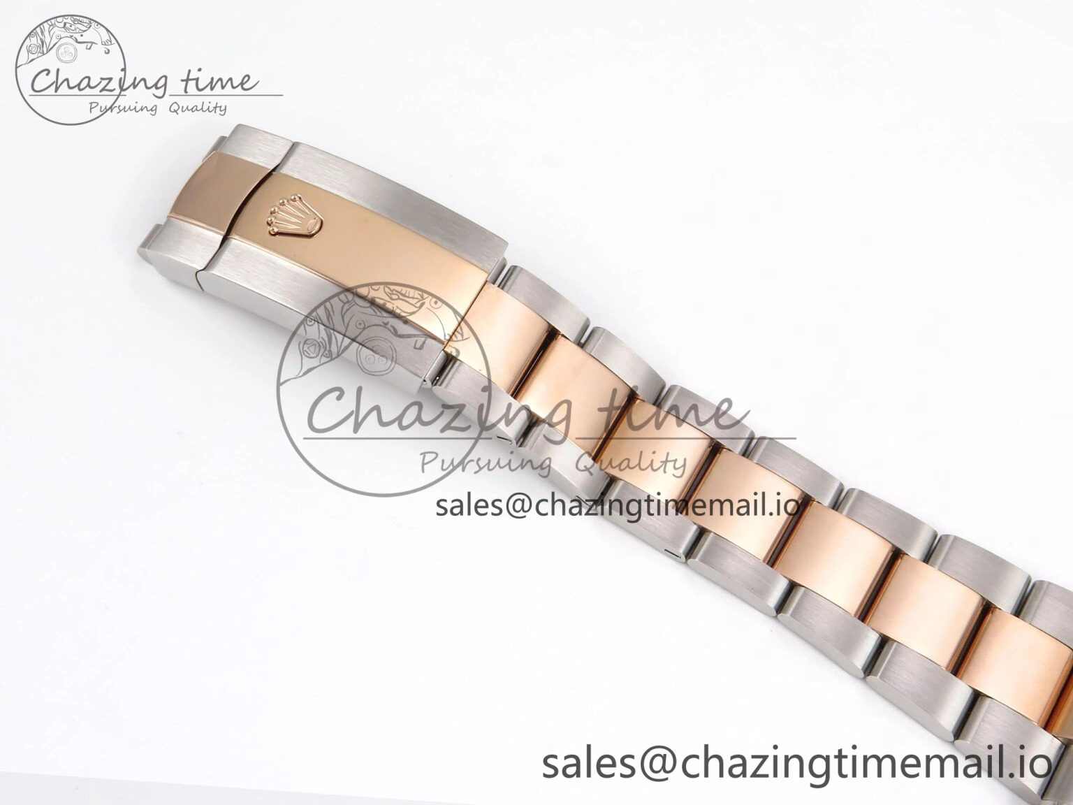 DateJust 41 126331 ARF 1:1 Best Edition 904L Steel Gray Textured Dial on SS RG Oyster Bracelet SH3235（Gain Weight）